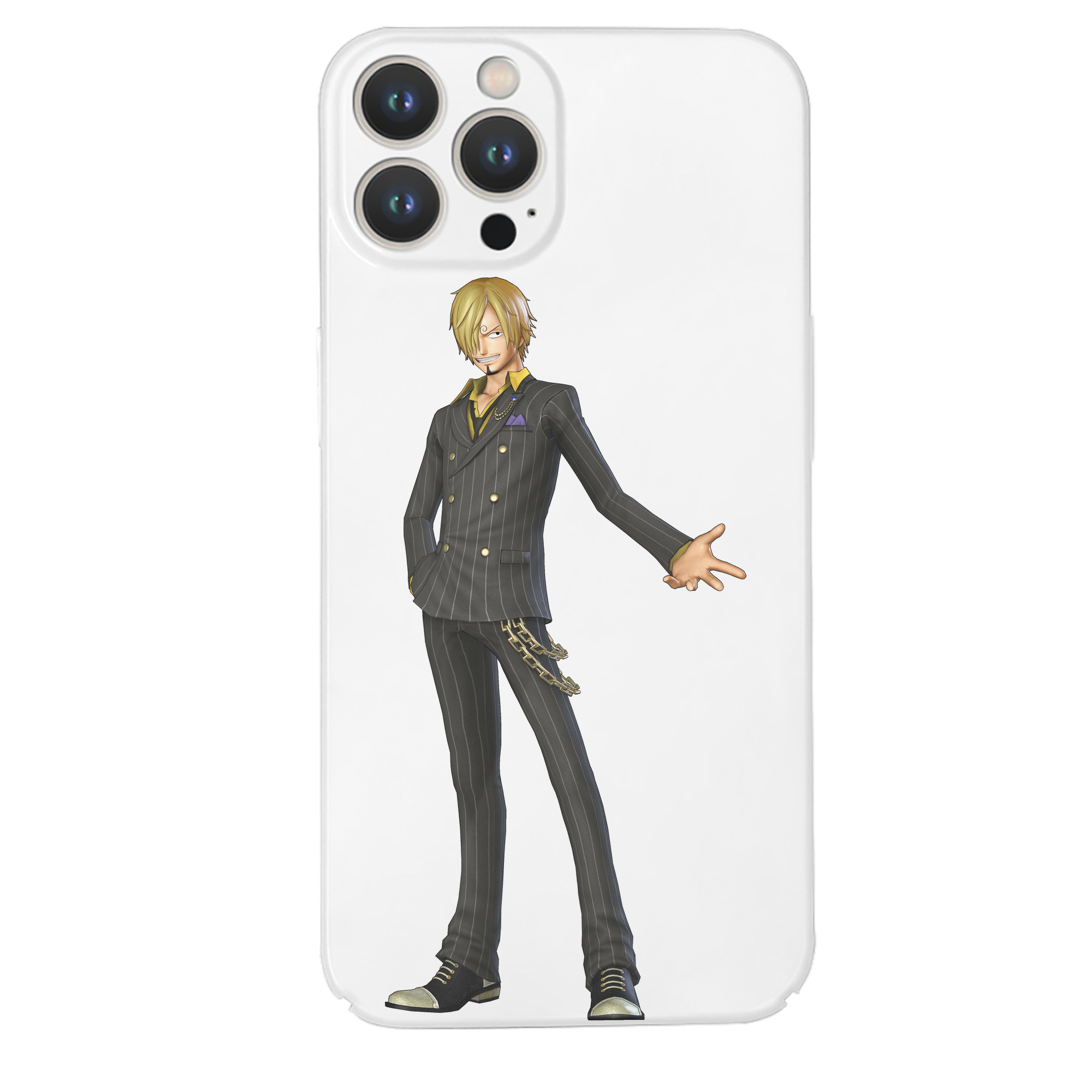 （画像用） ワンピース サンジ ONE PIECE Sanji 【iPhone 14シリーズ対応】ハードケース